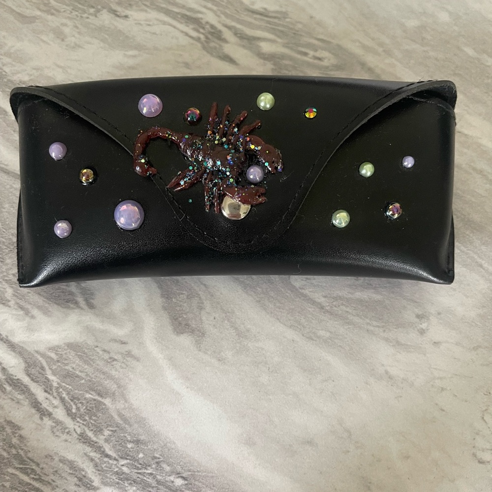 Scorpion Upcycled Sunglasses Case